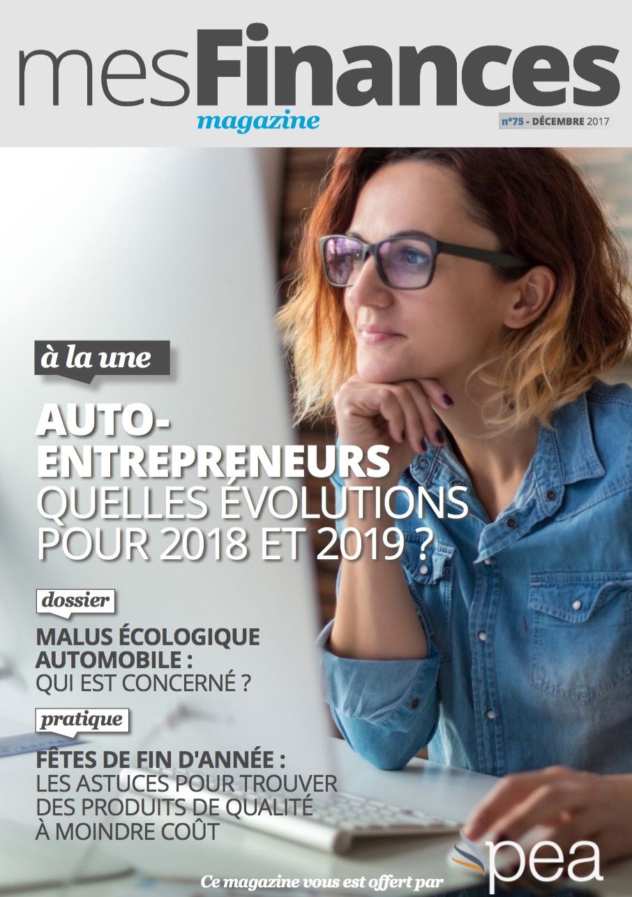 Magazine PEA/Tout Sur Mes Finances –  Décembre 2017