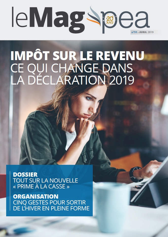 Magazine PEA/Tout Sur Mes Finances –  avril 2019