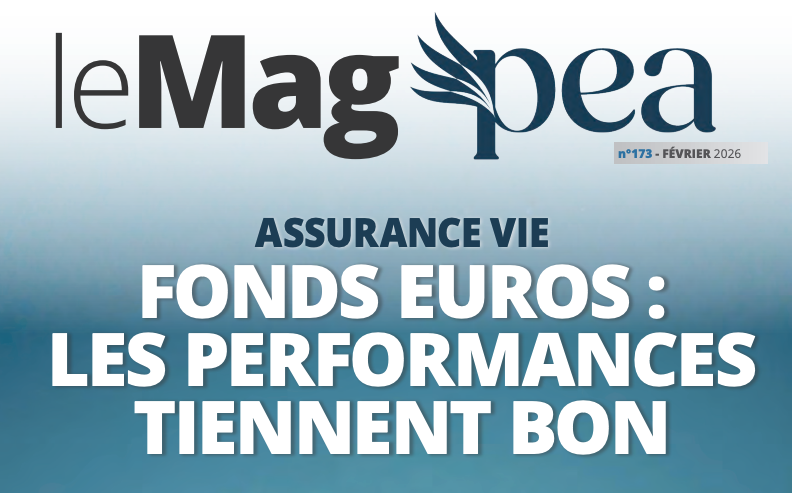 Couverture du Magazine PEA n°173 - Février 2026 - Assurance vie : les performances des fonds euros