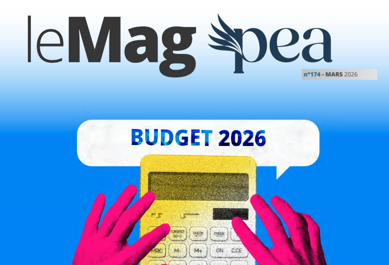 Couverture du Magazine PEA n°174 - Mars 2026 - Budget 2026