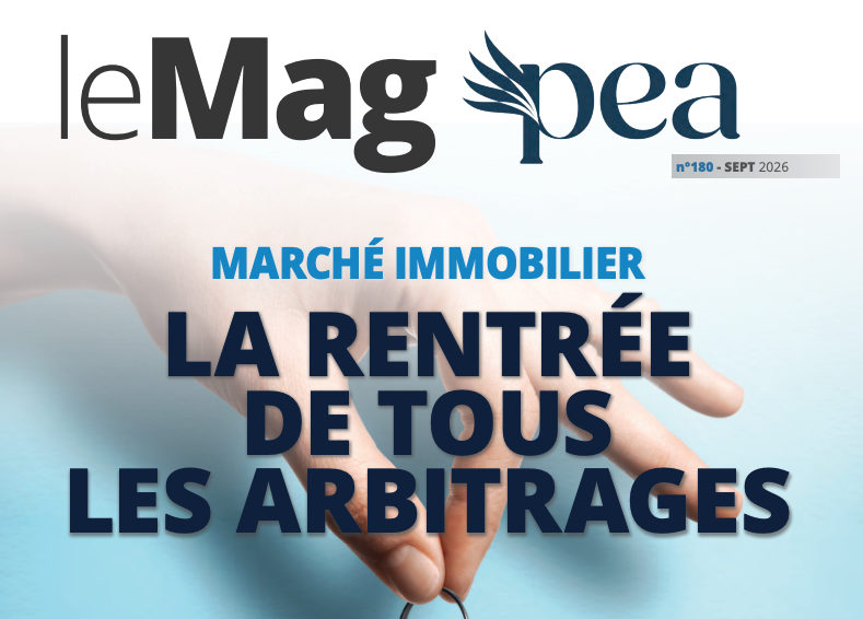 Couverture du Magazine PEA n°180 - Septembre 2026 - Marché immobilier : la rentrée de tous les arbitrages